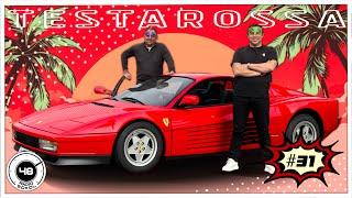 Ferrari Testarossa - машина со вкладыша жвачки TURBO