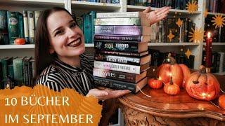 Lesemonat September 2021 | Grusel, Geister, Klassiker & Fantasy | Marina liest