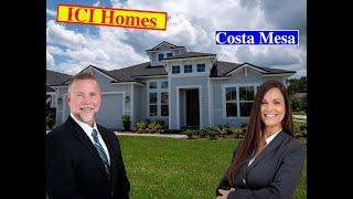 ICI Homes Costa Mesa Model Home Tour Nocatee St Johns county Fl