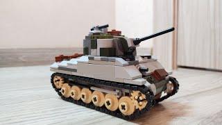 M4 шерман Лего інструкція / M4 Sherman lego instructions