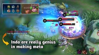 HARLEY TANK BUILD NEW META IN MDL INDONESIA  | YU ZHONG NEW BUILD - MLBB