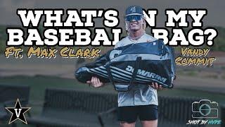 What’s In My Baseball Bag? Ft. MAX CLARK A Class Of 2023 Outfielder Committed To Vandy | Summer Bag