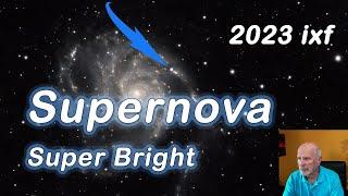 SuperNova 2023ixf seen from the Heavenly Backyard Garden