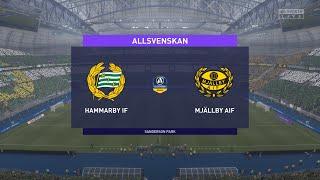 FIFA 21 | Hammarby IF vs Mjallby AIF - Sweden Allsvenskan | 17/04/2021 | 1080p 60FPS