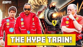 All Aboard the Ferrari Hype Train!! Is Lewis Hamilton the biggest threat to McLaren? | ESPN F1