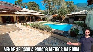 Casa A VENDA no litoral de Sp! Imóvel MARAVILHOSO em Sao Sebastiao com piscina e muito conforto!