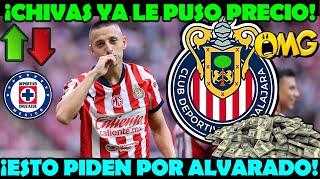 INCREIBLE | ¡Mira la Cantidad que Pide Chivas Por Roberto Alvarado Tras Interés de Cruz Azul!