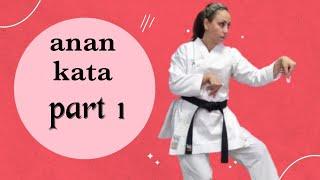 anan kata training from shitoryu style part 1