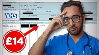 UK NHS Junior Doctor FULL PAYCHECK REVEAL 