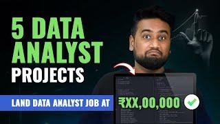 5 Projects to land Data Analyst Job | Data Analyst Project ideas | Coding Ninjas