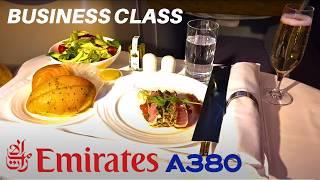 EMIRATES AIRBUS A380 (Business Class) | Seoul - Dubai | Flight Review