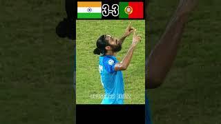 India VS Portugal Imaginary Penalty Shootout | Shocking Penalties | #ronaldo vs #sunilchhetri