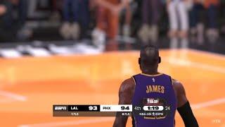 NBA 2K25 Emirates NBA Cup  Mode | SUNS vs LAKERS 4TH QTR HIGHLIGHTS