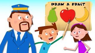 Learn Fruits With Magic Pencil ️| Fun Learning Videos For Kids | Captain Discovery