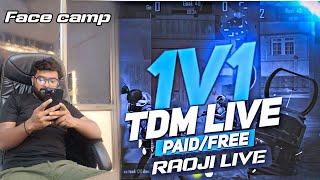 BGMI 1V1 TDM ROOM LIVE WITH M416 || BGMI CUSTOM ROOM LIVE || RAOJI LIVE