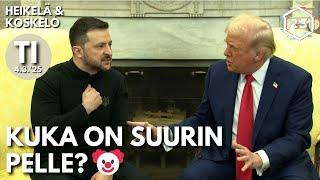 Kuka on suurin pelle? Trump vai Zelenskyi | Heikelä & Koskelo 23 minuuttia | 1100