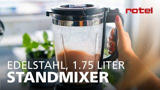 Rotel Standmixer Edelstahl, 1.75 Liter