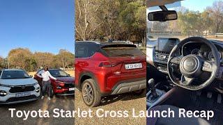 2024 Toyota Starlet Cross launch recap | Full pricing | Rosemary Hill ft @SwitchOffSouthAfrica