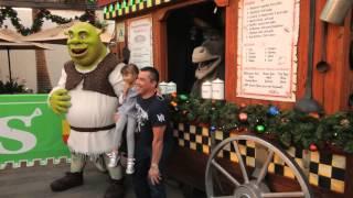 Shrek and Donkey Meet and Greet at Universal Studios Hollywood