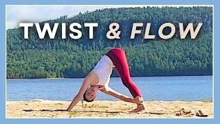 Twist And Flow - 15 Minute Yoga Routine