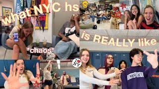 an average day at NYC high school