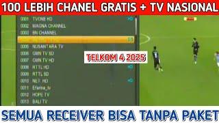 UPDATE TELKOM 4 TERBARU 2025 | ADA BANYAK CHANEL GRATIS