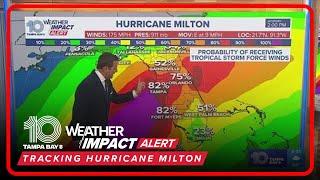 Tracking Milton: Latest forecast and news update from 10 Tampa Bay