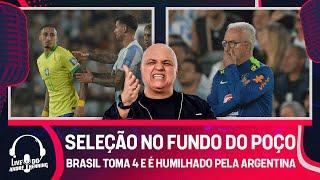 VEXAME HISTÓRICO: SELEÇÃO É HUMILHADA PELA ARGENTINA! AINDA TEM CLIMA PRA DORIVAL? | LIVE DO ANDRÉ