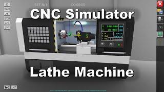 CNC Simulator. Lathe Machine