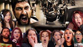 TOP "This is SPARTA" Reactions! 300 (2006) Movie Reaction *First Time Watching*