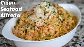 Epic Cajun Crab & Shrimp Alfredo w/ @SmokinandGrillinwithAB