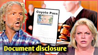 Kody forced to release coyote pass documents under threat of court,True! Meri&Janelle are the owners