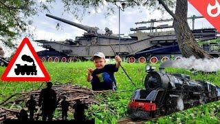 Военные поезда. Поезда и военная техника времен Великой отечественной войны