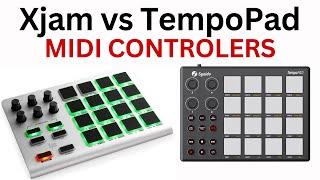 Xjam vs Tempo Pad 16  MIDI CONTROLLERS FOR BEGINNERS & Pros | Both on Amazon