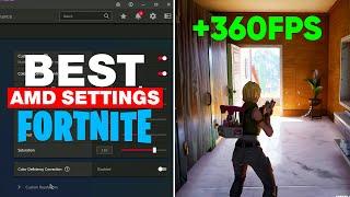 Best AMD Radeon Settings For Fortnite  - Best Fortnite FPS Settings (MAX FPS & VISUALS) PC/LAPTOP