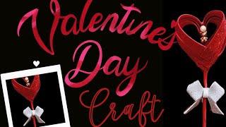 DIY valentines day craft #Valentine gift ideas #simple craft ideas