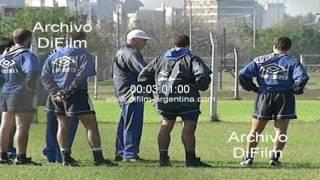 Velez Sarsfield entrena bajo las ordenes de Osvaldo Piazza 1997