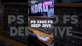 Hands on Deep Dive with Korg PS 3300 FS at the NAMM show 2024