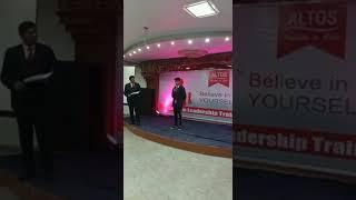 ALTOS Training Puri Orissa By speech Manish Aditya