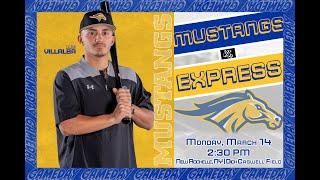Monroe Mustangs Baseball vs. Monroe Express