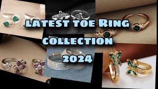 Toe Rings For Women | Latest Toe Ring Design 2024| Silver Toe Ring Design | #2024 #viralvideo