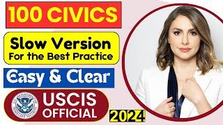 100 Civics Questions and answers in RANDOM Order & SIMPLEST ANSWERS | uscis | n400 | us citizenship