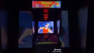 Arcade1up Dragon Lair #Arcade1up #dragonlair #80sgames #nostalgic #homearcade