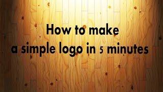 How to make a professional logo in 5 minutes
