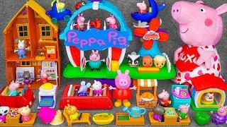 93 Minutes of Satisfying ASMR Unboxing  Peppa Pig Farm Toys Collection | Toys Review