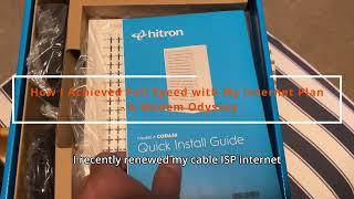 Hitron CODA56: Only One Out of Four to Give Me Full Upload and Download Speed with My Cable ISP