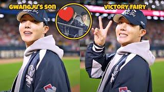 BTS j-hope Earns 'Victory Fairy' Title After Baseball Pitch | BTS Hobi Brings Special 'Date'