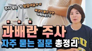 [둘째언니 Dr.구] 과배란 주사, 맞는 시간 놓쳤을 때는???