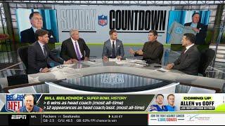 NFL Countdown | "UNC Football Great Again!" Rex Ryan claims Bill Belichick dominate College Football