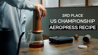 How To Perfect Your Aeropress Recipe For Your Coffee | Dialing in My Championship Aeropress Recipe